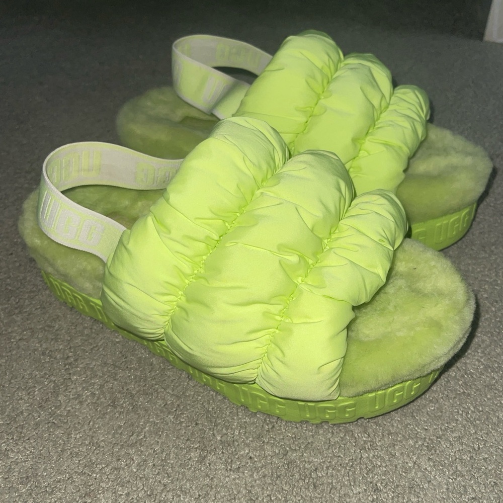 Platform Ugg Slides